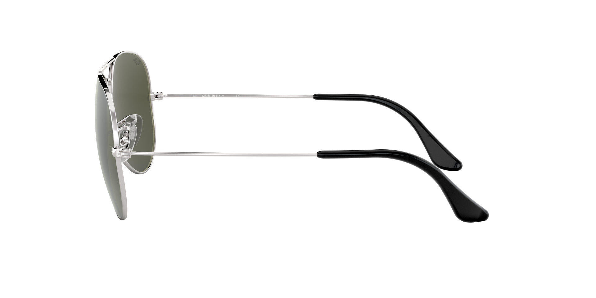 Ray-Ban Aviator Mirror RB3025 003/40 aviator sunglasses for unisex in full rim metal, with silver frame, and grey lenses. 62mm in lens size, 14mm in bridge size, and 140mm in temple length.