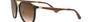 Ray-Ban RB4285 710/13 phantos sunglasses for unisex in full rim injected, with polished light havana frame, and brown gradient lenses. 55mm in lens size, 20mm in bridge size, and 145mm in temple length.