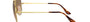 Ray-Ban Aviator Metal II RB3689 914751 aviator sunglasses for unisex in full rim metal, with gold frame, and light brown gradient lenses. 58mm in lens size, 14mm in bridge size, and 140mm in temple length.