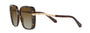 Bvlgari BV8237B 504/T5 square sunglasses for women in full rim plastic, with havana frame, and gradient brown lenses. 55mm in lens size, 17mm in bridge size, and 140mm in temple length.