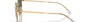Ray-Ban Jim RB3694 001/31 hexagonal sunglasses for unisex in full rim metal, with gold frame, and green lenses. 55mm in lens size, 20mm in bridge size, and 145mm in temple length.