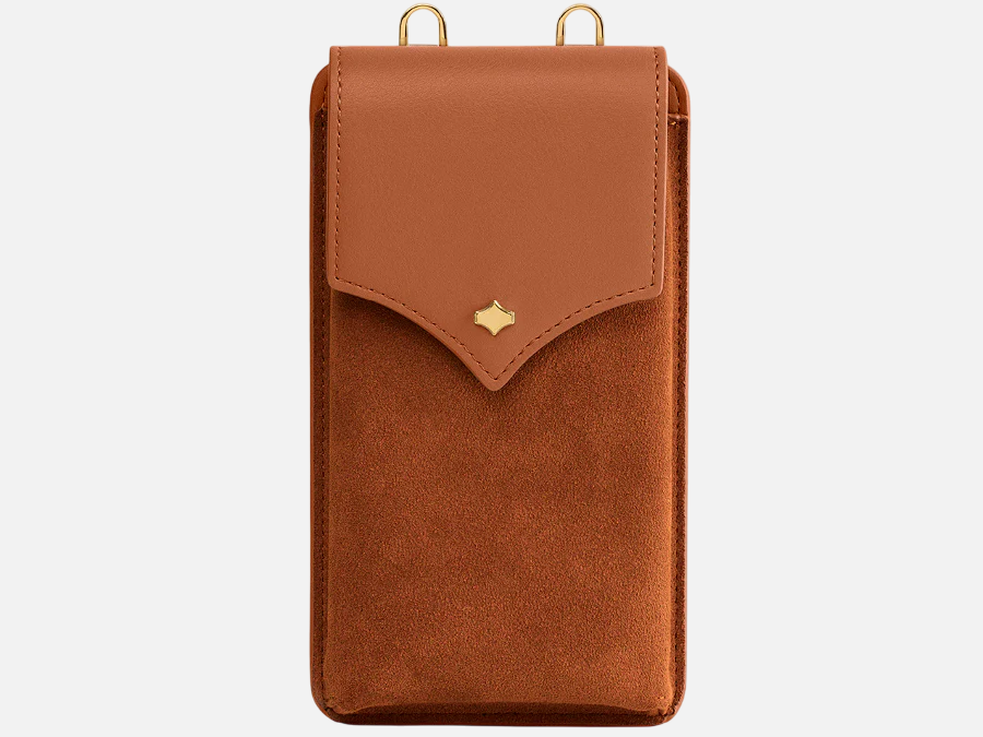 Any Di Phone Pouch Cognac