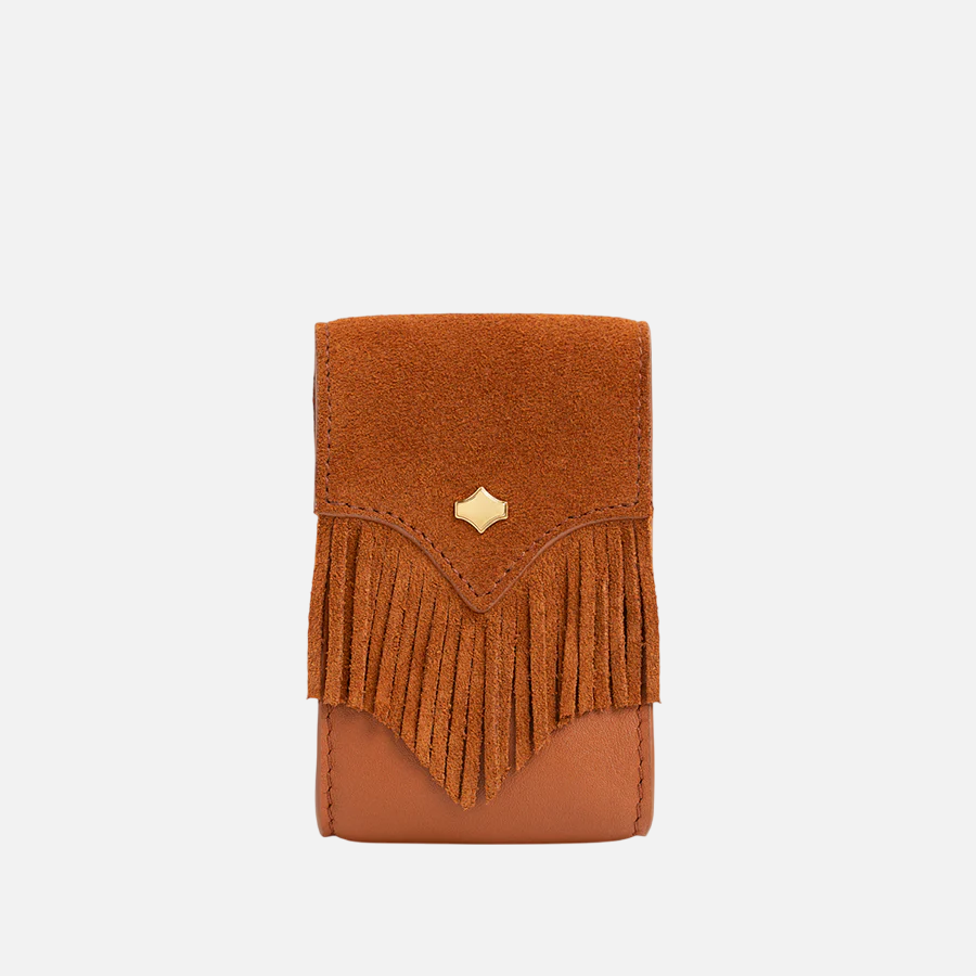 Any Di Mini Pocket Fringes Cognac