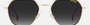 Carrera 303/S W97 pilot sunglasses for unisex in full rim metal, with gold frame, and gradient grey lenses. 53mm in lens size, 19mm in bridge size, and 145mm in temple length.