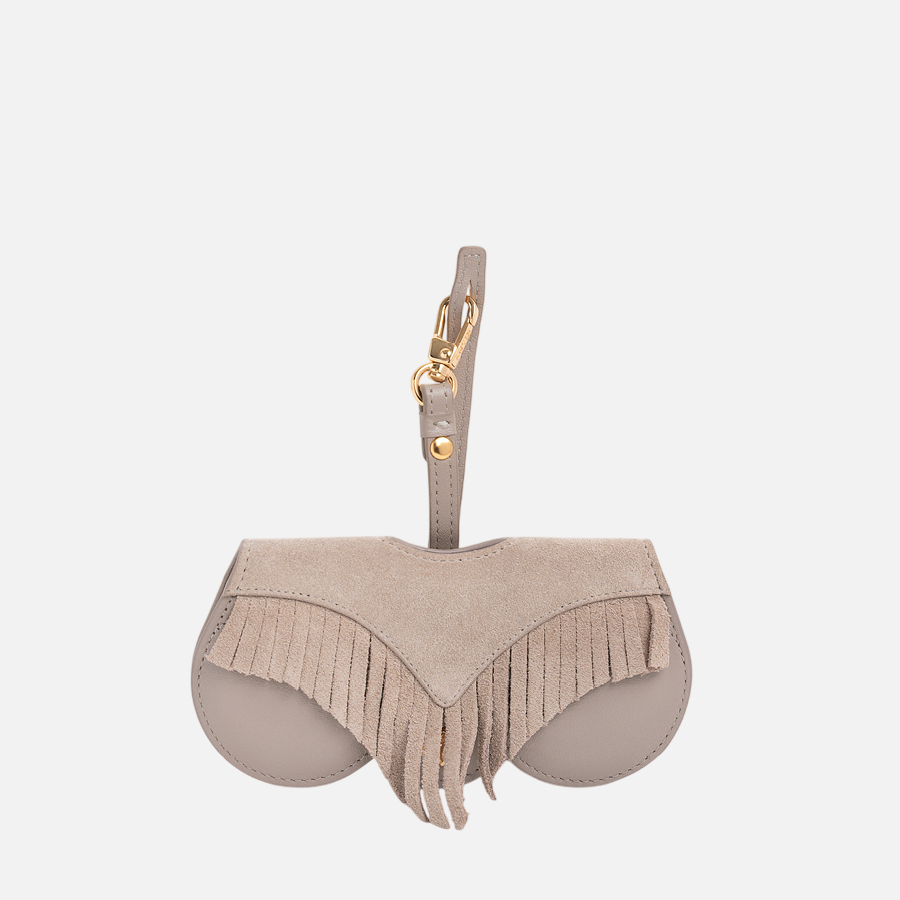 Any Di SunCover with Taupe Fringes design