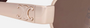 Celine Triomphe Metal 01 CL40235U 28E oval sunglasses for women in full rim metal, with rose gold frame, and brown lenses. 54mm in lens size, 18mm in bridge size, and 135mm in temple length.