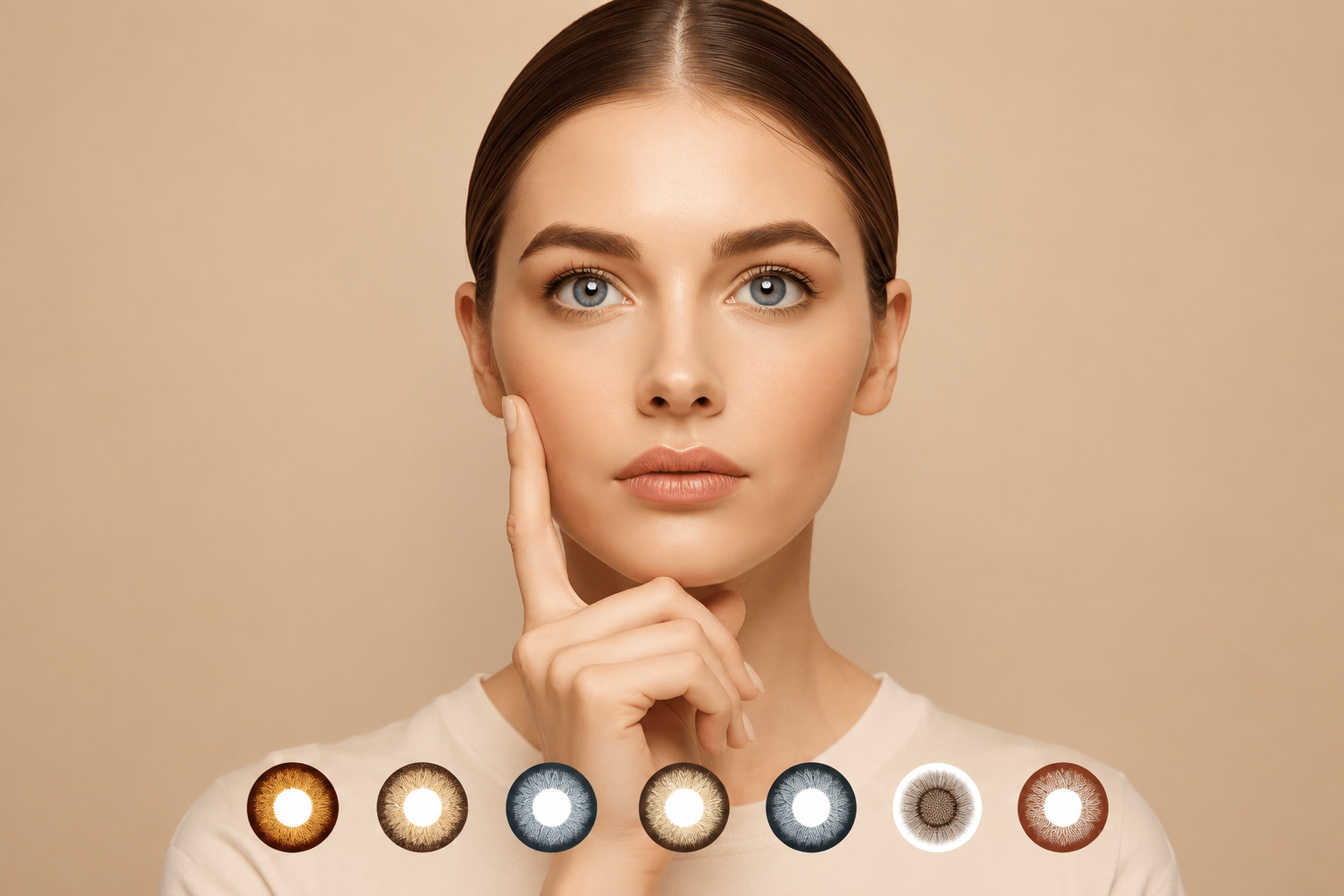 How to Choose Colored Contact Lenses for Your Skin Tone
