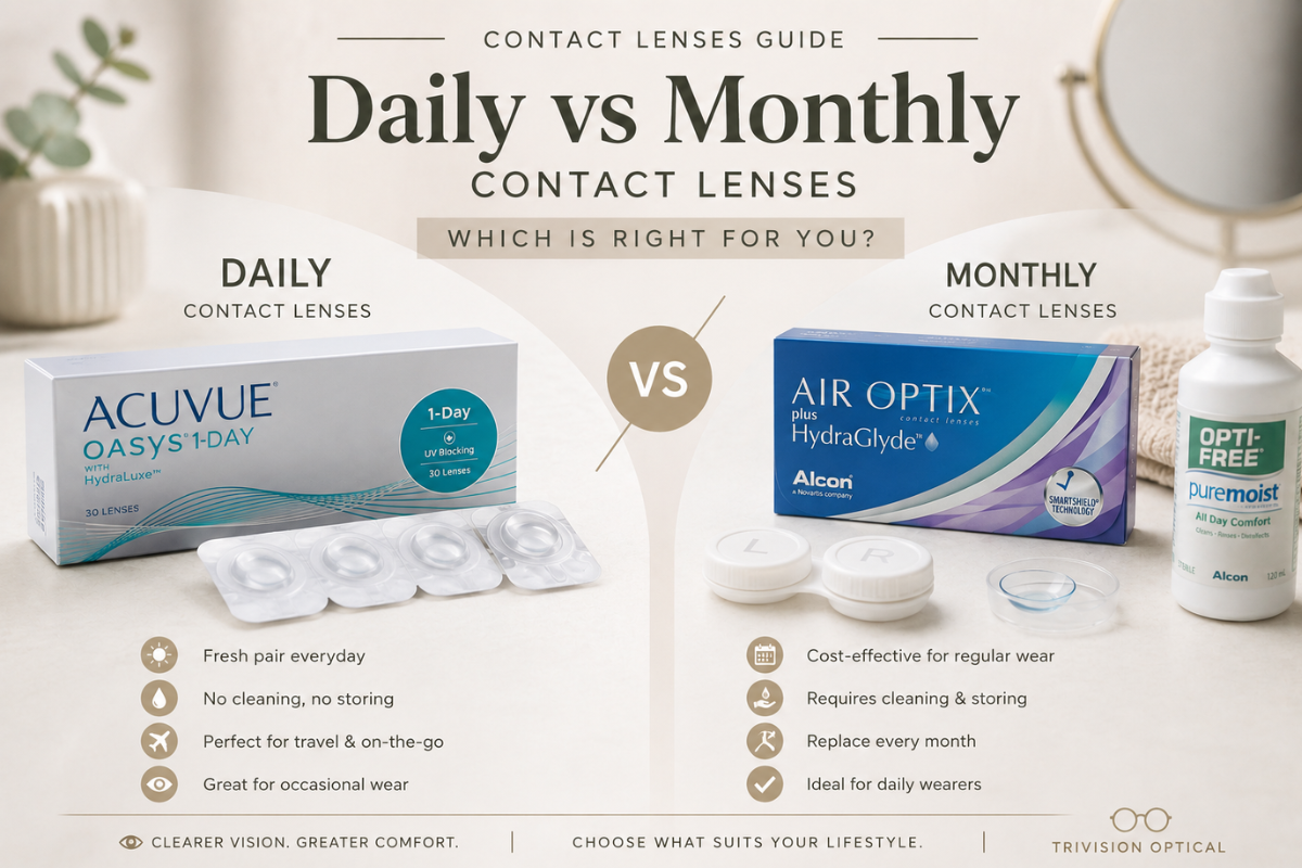 Daily vs Monthly Contact Lenses: Which Is Right for You?