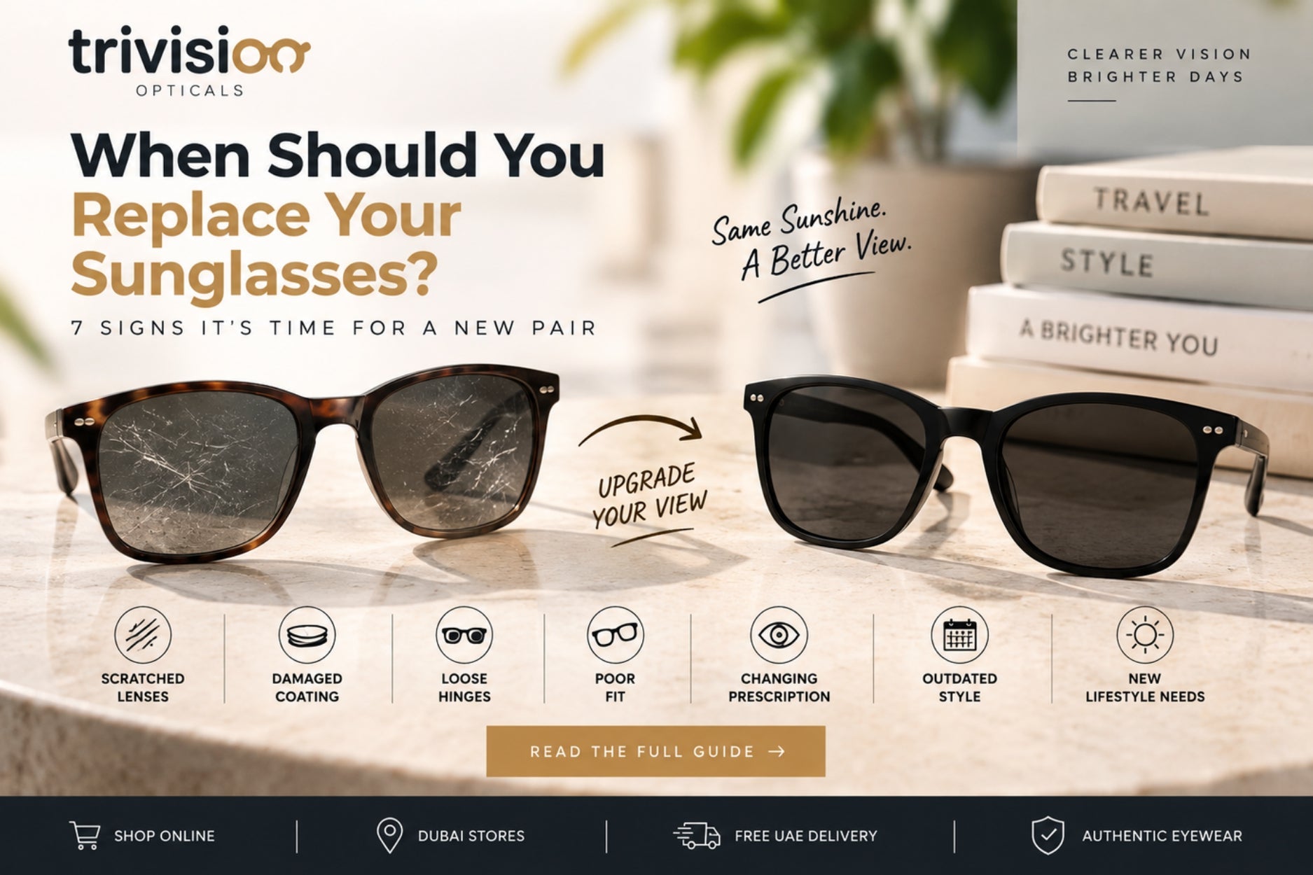 When Should You Replace Your Sunglasses? 7 Signs It’s Time for a New Pair