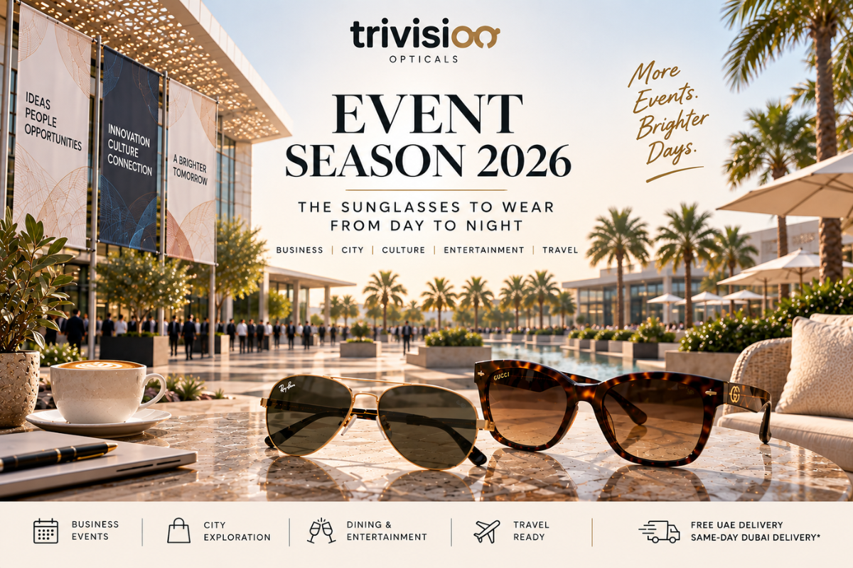 UAE Event Season 2026: The Sunglasses to Wear from Day to Night