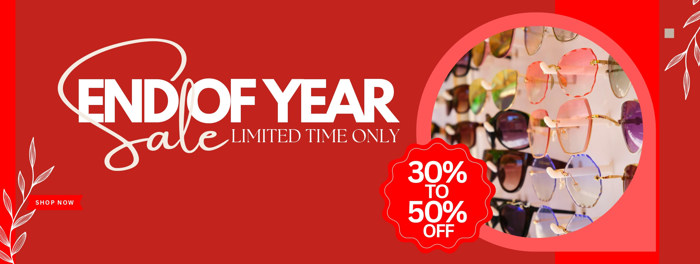 End of Year Eyewear Sale