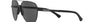 Emporio Armani EA 2059 320387 pilot sunglasses for men in full rim metal, with matte black frame, and grey lenses. 61mm in lens size, 15mm in bridge size, and 140mm in temple length.