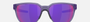 Oakley Actuator 07 rectangular sunglasses for men in full rim plastic, with purple frame, and purple lenses. 57mm in lens size, 16mm in bridge size, and 146mm in temple length.