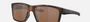 Oakley Mainlink 49 rectangular sunglasses for men in full rim plastic, with brown frame, and brown lenses. 61mm in lens size, 17mm in bridge size, and 138mm in temple length.