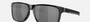 Oakley Holbrook Mix 06 rectangular sunglasses for men in full rim plastic, with black frame, and black lenses. 57mm in lens size, 17mm in bridge size, and 138mm in temple length.