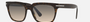 Prada PR 04YS 2AU718 square sunglasses for men in full rim acetate, with havana frame, and grey gradient lenses. 56mm in lens size, 19mm in bridge size, and 150mm in temple length.