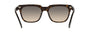 Prada PR 04YS 2AU718 square sunglasses for men in full rim acetate, with havana frame, and grey gradient lenses. 56mm in lens size, 19mm in bridge size, and 150mm in temple length.