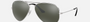 Ray-Ban Aviator Mirror RB3025 W3277 aviator sunglasses for unisex in full rim metal, with silver frame, and grey mirror lenses. 58mm in lens size, 14mm in bridge size, and 140mm in temple length.