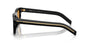 Prada PR B12S 16K60F square sunglasses for men in full rim acetate, with black frame, and photochromic brown lenses. 55mm in lens size, 19mm in bridge size, and 145mm in temple length.