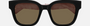 Gucci GG0998S 005 women's full rim square sunglasses in a pink acetate frame with brown lenses. Features a 52 mm lens size, 21 mm bridge size, and 145 mm temple length. Available in Dubai, UAE.