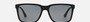 Emporio Armani EA 4047 506381 square sunglasses for men in full rim plastic, with rubber black frame, and grey lenses. 56mm in lens size, 17mm in bridge size, and 140mm in temple length.