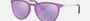 Ray-Ban Junior Erika Kids RJ9060S 70084V phantos sunglasses for kids in full rim injected, with matte violet fluo frame, and grey /violet lenses. 50mm in lens size, 15mm in bridge size, and 130mm in temple length.