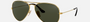 Ray-Ban Aviator Havana Collection RB3025 181 aviator sunglasses for unisex in full rim metal, with gold frame, and green lenses. 58mm in lens size, 14mm in bridge size, and 145mm in temple length.