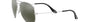 Ray-Ban Aviator Mirror RB3025 003/40 aviator sunglasses for unisex in full rim metal, with silver frame, and grey lenses. 62mm in lens size, 14mm in bridge size, and 140mm in temple length.