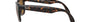 Ray-Ban Wayfarer Folding Classic RB4105 710 square sunglasses for men in full rim plastic, with light havana frame, and brown lenses. 50mm in lens size, 22mm in bridge size, and 140mm in temple length.