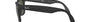 Ray-Ban Wayfarer Folding Classic RB4105 601S square sunglasses for men in full rim plastic, with black frame, and green lenses. 50mm in lens size, 22mm in bridge size, and 140mm in temple length.