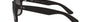 Ray-Ban Justin Classic RB4165 601/8G square sunglasses for men in full rim plastic, with matte rubber black frame, and dark grey lenses. 54mm in lens size, 16mm in bridge size, and 145mm in temple length.