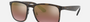 Ray-Ban RB4264 Chromance RB4264 894/6B square sunglasses for men in full rim plastic, with matte havana frame, and purple chromance lenses. 58mm in lens size, 18mm in bridge size, and 145mm in temple length.