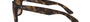 Ray-Ban Justin Classic RB4165 710/13 square sunglasses for men in full rim plastic, with matte havana frame, and dark brown lenses. 54mm in lens size, 16mm in bridge size, and 145mm in temple length.