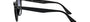 Ray-Ban RB4259 601/19 round sunglasses for unisex in full rim plastic, with black frame, and clear gradient light blue lenses. 51mm in lens size, 20mm in bridge size, and 145mm in temple length.