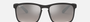 Ray-Ban RB4264 Chromance RB4264 601S5J square sunglasses for men in full rim plastic, with matte black frame, and silver chromance lenses. 58mm in lens size, 18mm in bridge size, and 145mm in temple length.