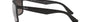 Ray-Ban RB4264 Chromance RB4264 601S5J square sunglasses for men in full rim plastic, with matte black frame, and silver chromance lenses. 58mm in lens size, 18mm in bridge size, and 145mm in temple length.