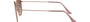 Ray-Ban Hexagonal Flat Lenses RB3548N 9069A5 hexagonal sunglasses for unisex in full rim metal, with copper frame, and brown gradient lenses. 54mm in lens size, 21mm in bridge size, and 145mm in temple length.