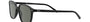 Ray-Ban Leonard RB2193 901/58 square sunglasses for unisex in full rim plastic, with black frame, and green lenses. 53mm in lens size, 18mm in bridge size, and 145mm in temple length.