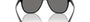 Bvlgari BV7034 501/81 aviator sunglasses for men in full rim plastic, with black frame, and gradient grey lenses. 57mm in lens size, 15mm in bridge size, and 140mm in temple length.
