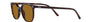 Ray-Ban Elliot RB2197 902/33 square sunglasses for unisex in full rim plastic, with havana frame, and brown lenses. 52mm in lens size, 19mm in bridge size, and 145mm in temple length.