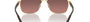 Ray-Ban RB3701 001/6B rectangular sunglasses for men in full rim metal, with gold frame, and purple/gold chromance lenses. 59mm in lens size, 17mm in bridge size, and 145mm in temple length.