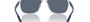 Ray-Ban RB3701 924387 rectangular sunglasses for men in full rim metal, with silver frame, and dark grey lenses. 59mm in lens size, 17mm in bridge size, and 145mm in temple length.