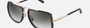 Dita Mach-One DRX 2030F BLK-12K men's full rim pilot sunglasses in a gold black titanium frame with grey gradient lenses. Features a 59 mm lens size, 17 mm bridge size, and 127 mm temple length. Available in Dubai, UAE.