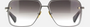 Dita Mach-Six DTS 122 05 men's full rim square sunglasses in a black rhodium/yellow gold titanium frame with dark grey gradient lenses. Features a 62 mm lens size, 12 mm bridge size, and 130 mm temple length. Available in Dubai, UAE.