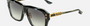 Dita Grand-APX DTS 417A 01 unisex's full rim rectangle sunglasses in a black gold acetate frame with grey gradient lenses. Features a 57 mm lens size, 17 mm bridge size, and 138 mm temple length. Available in Dubai, UAE.