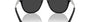 Bvlgari BV7038 501/48 aviator sunglasses for men in full rim plastic, with black frame, and black lenses. 57mm in lens size, 17mm in bridge size, and 140mm in temple length.