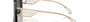 Bvlgari BV8254 501/87 square sunglasses for women in full rim plastic, with black frame, and dark grey lenses. 55mm in lens size, 18mm in bridge size, and 140mm in temple length.