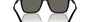 Bvlgari BV7039 5313R5 square sunglasses for men in full rim plastic, with matte black frame, and grey lenses. 56mm in lens size, 19mm in bridge size, and 145mm in temple length.