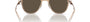 Bvlgari BV6182B 20140W butterfly sunglasses for women in semi-rimless metal, with pink gold frame, and rose gold lenses. 60mm in lens size, 15mm in bridge size, and 140mm in temple length.