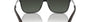 Bvlgari BV7037K 5313W1 rectangular sunglasses for men in full rim plastic, with matte black frame, and dark gray mirrored silver polarized lenses. 59mm in lens size, 18mm in bridge size, and 145mm in temple length.